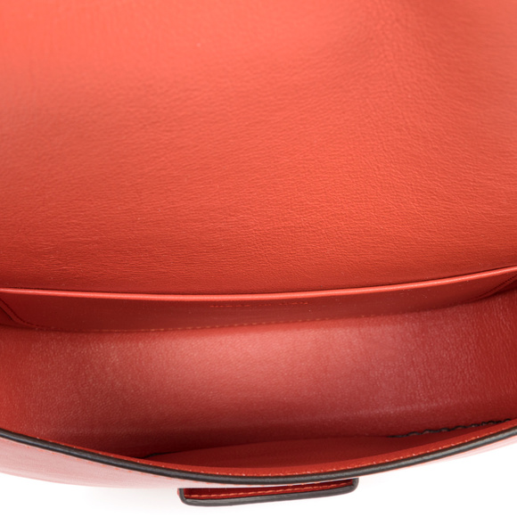 Céline Trotter Red Calfskin Leather Small - Picture 4 of 6